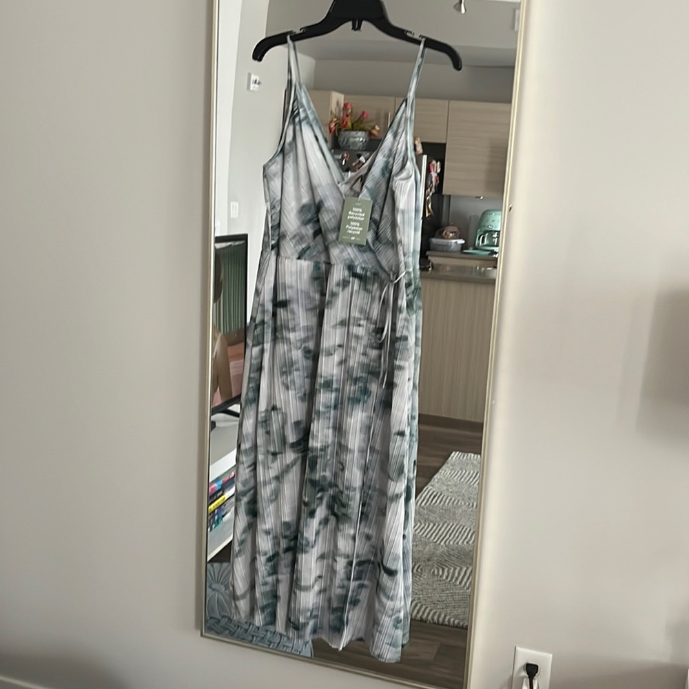 Brand New H&M pleated wrap over dress